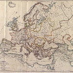Европа в конце VIII столетия (Империя Карла Великого), Россия в 862 году по Шпрунеру, Бредшнейдеру, Крузе, Павлищеву и Замысловскому