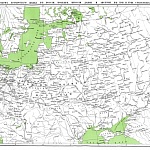 Карта походов Бутырского полка в России, Польше, Пруссии, Дании и Австрии в XVII и XVIII столетиях (1642-1786)