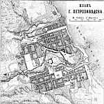 План города Петрозаводска 1876 года