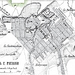 План города Рязани 1876 года