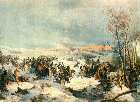 Сражение под Красным. Петер фон Гесс. 1849 год. Эрмитаж, Санкт-Петербург