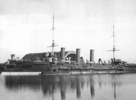 Крейсер «Очаков». Фотография 1902 года