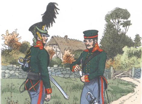 Мекленбург-Шверин. Добровольческий конноегерский полк (1813-14)