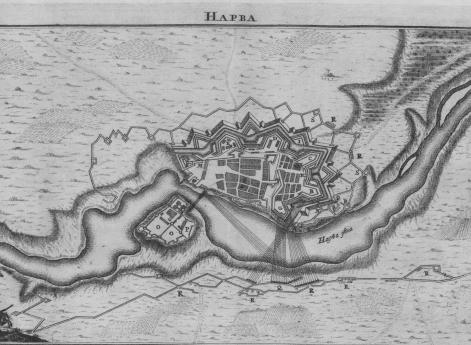 Осада Нарвы в 1704 г.