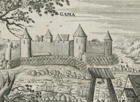 Крепость Ям в середине XVII в.