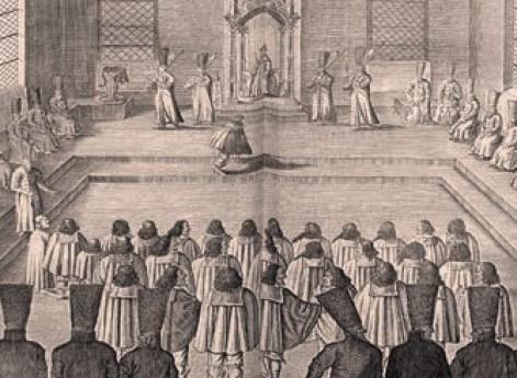 Прием посольства у царя