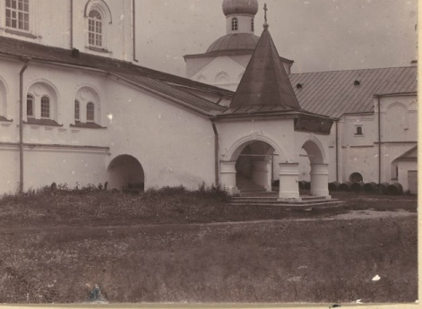 Олонецкая губерния, Олонецкий уезд, Александро-Свирский монастырь. Храм Покрова Пресвятой Богородицы.