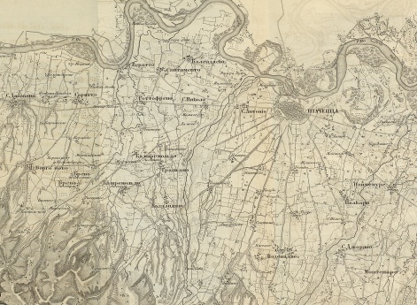 Поле сражения на Тидоне, Треббии и Нуре 6, 7 и 8 июня 1799г.