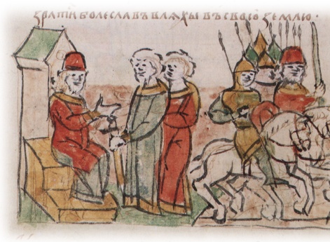 Вокняженис Изяслава Ярославича в Киеве 2 мая 1069 года; возвращение короля Болеслава II Польского в свою землю.