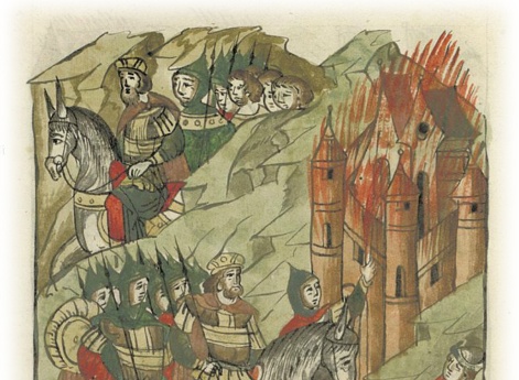 Новоторжцы обещают выплатить дань князю Всеволоду Юрьевичу, но обманывают его. Всеволод Юрьевич захватывает Торжок, убивает новоторжцев, уводит в плен женщин и детей, затем сжигает город.