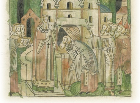 Поставление епископом в Коломну Вассиана Топоркова.